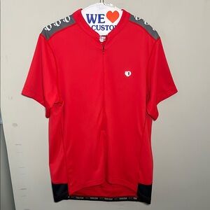 Pearl Izumi Men's Red Cycling Shirt